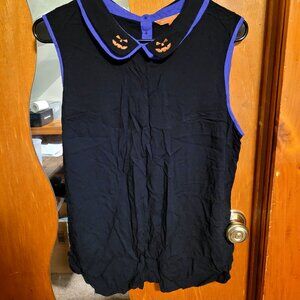 Doubly Delightful Sleeveless Top in Pumpkins